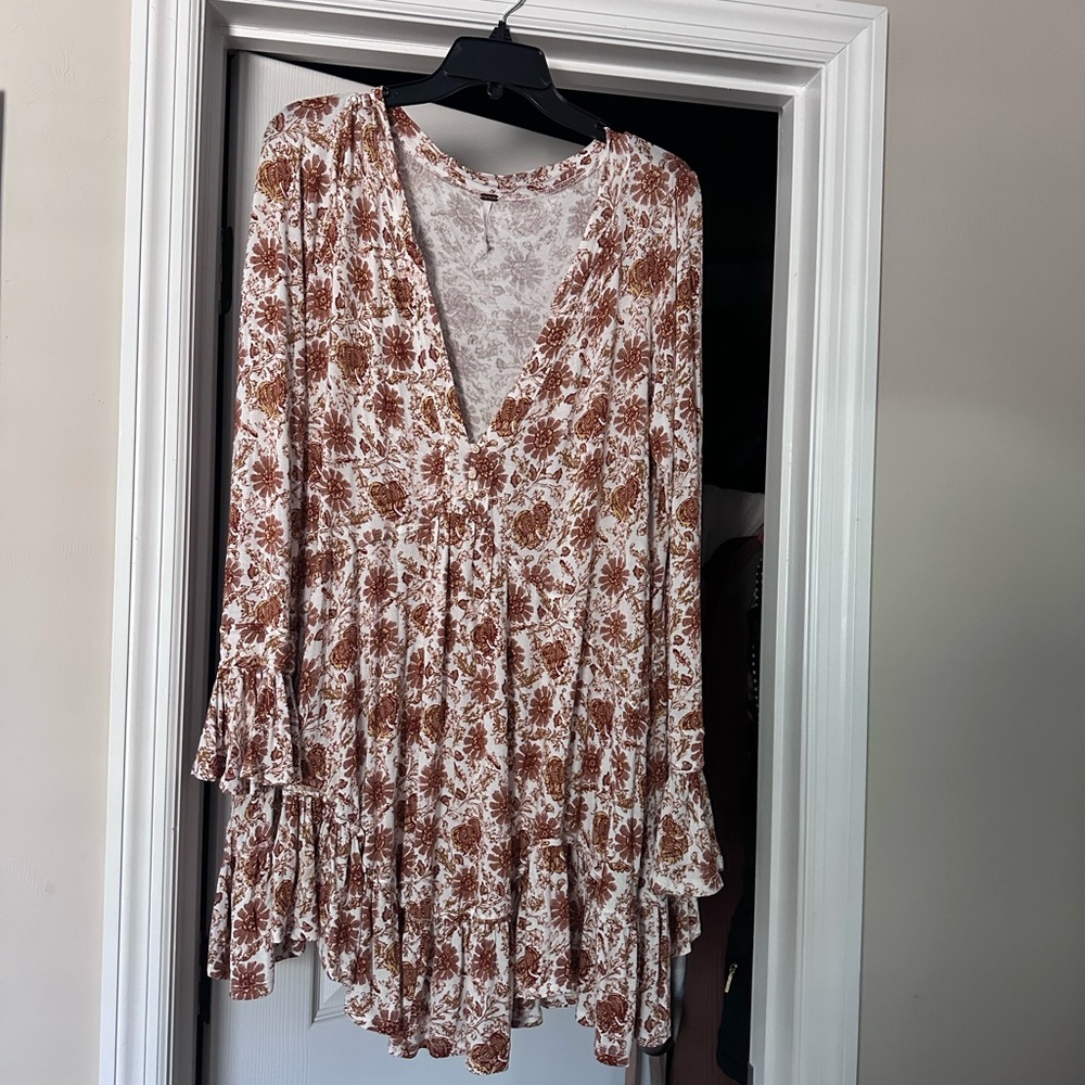 Soft long sleeve FP dress medium